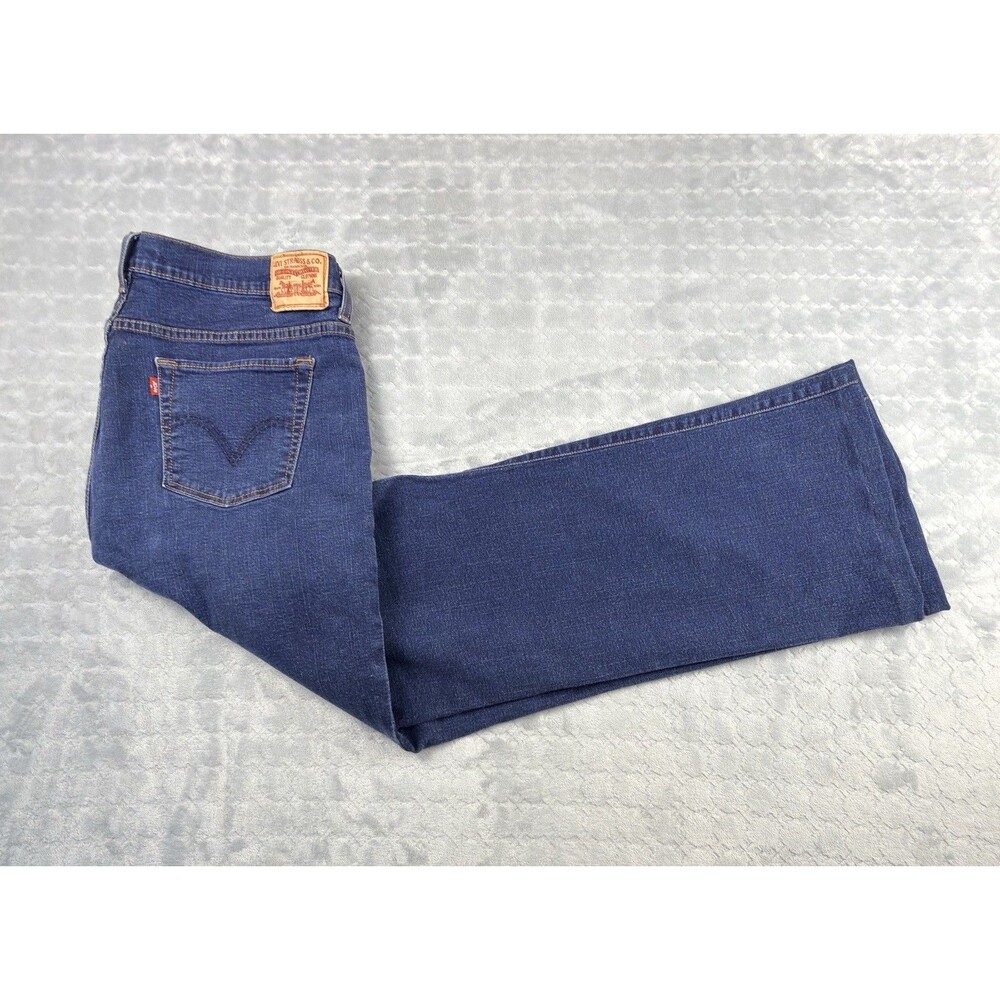 Levi's 512 Women's Jeans 20M Bootcut Perfectly Slimming Dark Wash Stretch Hemmed